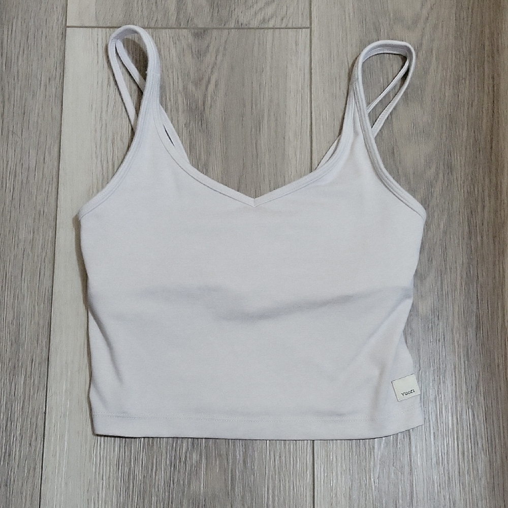Vuori Halo Performance Crop Java Heather Size XS - image 3